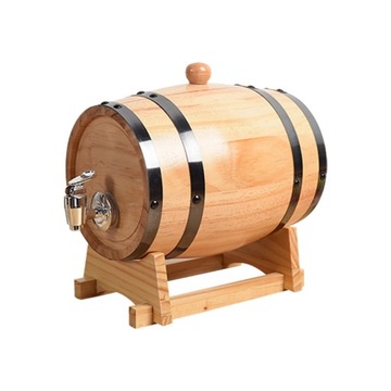 Dębowa Beczka Na Wino 1,5L 3L Dębowa Beczka Na Wino 1L