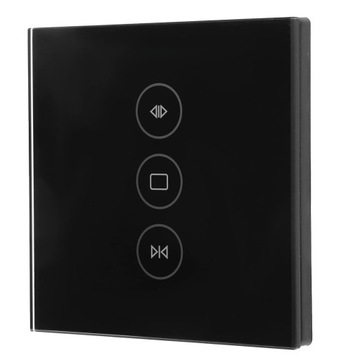 WŁĄCZNIK PRZEŁĄCZNIK STEROWNIK WiFi DOTYKOWY SZKLANY DO ROLET, SMART LIFE