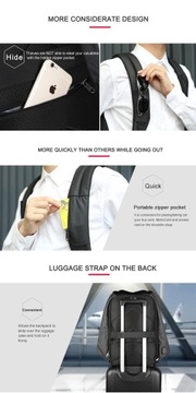 Противоугонный рюкзак T-B3599 15,6