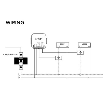 Monitor energii WiFi Inteligentny monitor zużycia