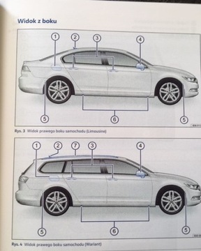 VW Passat B8 польское руководство по эксплуатации 2015-2019 гг.