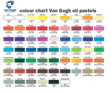 Talens Van Gogh Pastele Olejne 60 kol