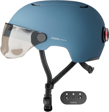 Kask Rowerowy Inteligentny z Oświetleniem Cosmo Connected Fusion 55-60cm