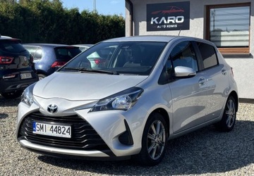 Toyota Yaris III Hatchback 5d Facelifting 2017 1.0 VVT-i 69KM 2018 Toyota Yaris Samochod z gwarancja Benzyna 69KM, zdjęcie 1