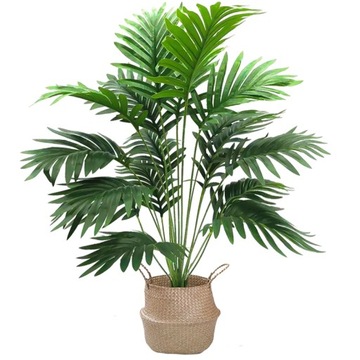 Sztuczne liście palmy Monstera