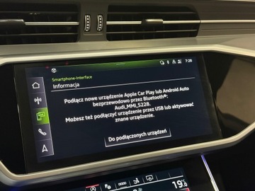 Audi A7 C8 Sportback 2.0 45 TFSI 265KM 2023 Audi A7 45 TFSI quattro S tronic S line *HD Matrix, zdjęcie 39