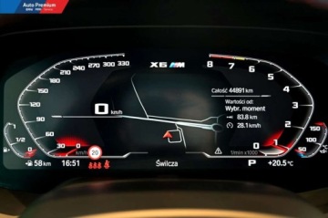 BMW Seria 6 G32 2021 BMW X6M xDrive600KMPakiet M SportDriving AssistantBMW Live Professional, zdjęcie 3