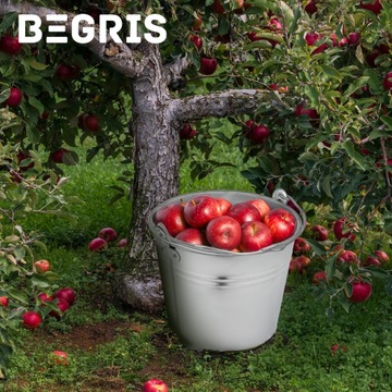 ВЕДРО МЕТАЛЛИЧЕСКОЕ ОЦИНКОВАННОЕ 14 Л, ПРОЧНОЕ ОЦИНКОВАННОЕ