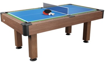 Корзина для бильярдного стола с крышкой Настольный теннис Аэрохоккей 7FT 3в1 Пинг-понг