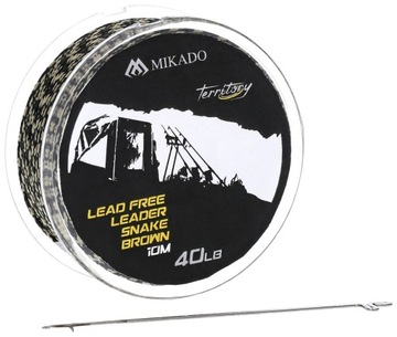 MIKADO PLECIONKA PRZYPONOWA LEAD FREE Z IGŁĄ 40 LB