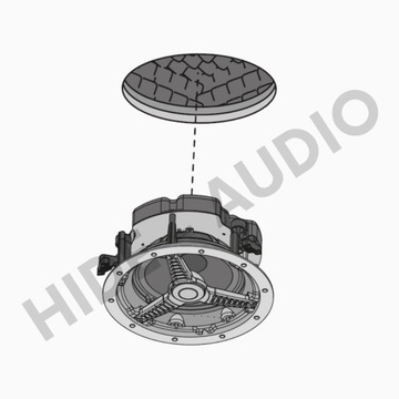 Dali Phantom E-60s круглый динамик + корпус