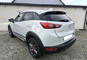 Mazda CX-3 2015 Mazda CX-3 SLICZNA 1.5 Diesel BOGATA WERSJA Oryginal SERWIS 2016r Biala Pe, zdjęcie 9