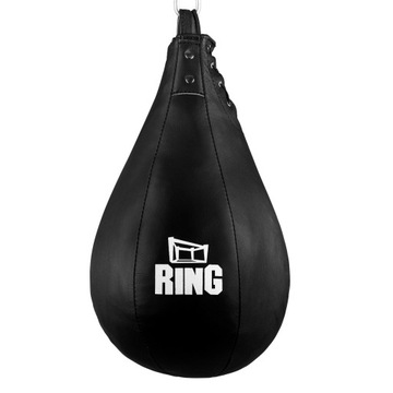 SKÓRZANA GRUSZKA BOKSERSKA CZARNA RING DUŻA 5KG