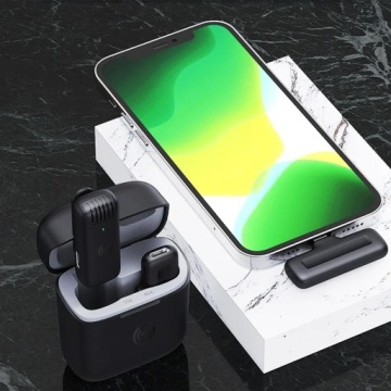 ПРИВЯЗНОЙ МИКРОФОН ДЛЯ IPHONE SAMSUNG БЕСПРОВОДНОЙ ANDROID USB LIGHTNING