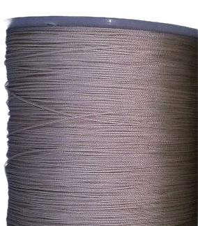 Sznurek do plis, cienki 0,8mm, ecru, beż 10m