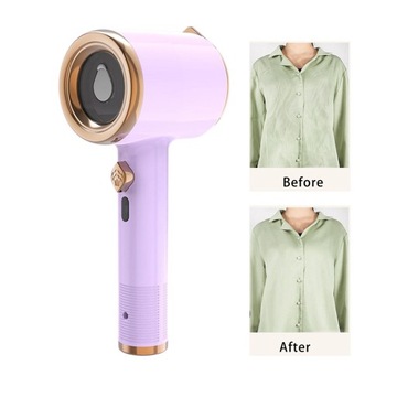 Parownica do ubrań Żelazko parowe 33 W Prosty wizualny zbiornik na wodę podróżny beżowy