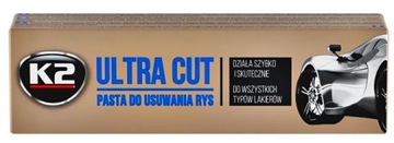 ПОЛИРОВАЛЬНАЯ ПАСТА K2 ULTRA CUT + НАБОР ПОЛИРОВАЛЬНОЙ ГУБКИ ДЛЯ УДАЛЕНИЯ МИКРОЦАРАПИН