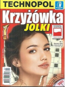 Krzyżówki Krzyżówka JOLKI 1/2023 TECHNOPOL