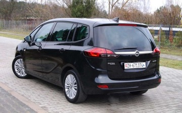 Opel Zafira C Tourer 1.4 Turbo ECOTEC 140KM 2016 Opel Zafira 1.4B 140Ps Klimatronik Navi Parktronik Alu17 Kamera 7 foteli Z, zdjęcie 14