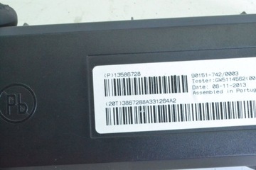 MODUL KLIMATIZACE ZAFIRA C ASTRA J 11-19R 13586728