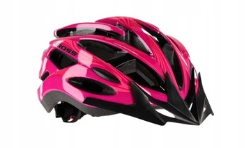 Регулируемый велосипедный шлем KROSS LAKI PINK M (55 - 58 см)