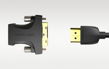 VENTION ДВУНАПРАВЛЕННЫЙ АДАПТЕР АДАПТЕР HDMI-DVI FULL HD 1080P 60 Гц
