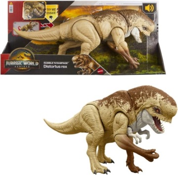Фигурок Mattel Jurassic World Rumble 'n Rampage Distortus rex