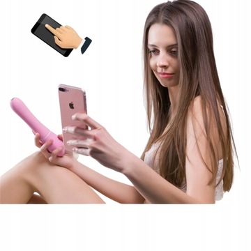 wibrator z kamerą endoskop pochwy wziernik app