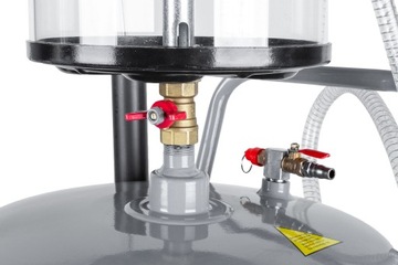 БАК ДЛЯ ВСАСЫВАНИЯ МАСЛА ОБЪЕМОМ 85 Л С ИЗМЕРИТЕЛЬНЫМ БАКОМ + ЗОНДЫ