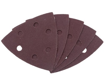 ШЛИФОВАЛЬНАЯ БУМАГА НА ВЕЛКРО DELTA IRON 93 x 93мм ДЛЯ ШЛИФОВАЛЬНОЙ МАШИНЫ 120 гр 5шт.