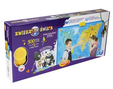 Интерактивная карта животных мира Dumel Discovery