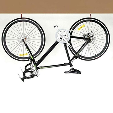 6 велосипедных крючков. Домашняя потолочная вешалка.