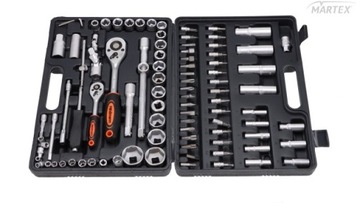 НАБОР ИНСТРУМЕНТОВ ГОЛОВКИ И БИТЫ 94 ЭЛЕМЕНТА. 1/2