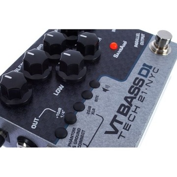 Tech 21 SansAmp Character VT Bass DI басовый предусилитель