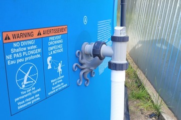 ОПОРА БАССЕЙНОВЫХ ТРУБ INTEX BESTWAY для ПЕРЕХОДНИКА 32x38