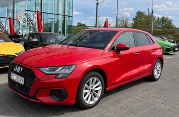 Audi A3 8Y Sportback 1.5 35 TFSI 150KM 2023 Audi A3 Sportback 35 TFSI S-Tronic Salon PL Audi S