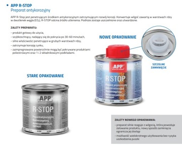 APP PREPARAT ANTYKOROZYJNY R-STOP R STOP 400ML
