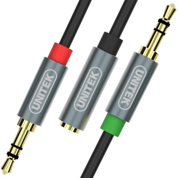 адаптер-разветвитель для наушников с мини-разъемом для микрофона