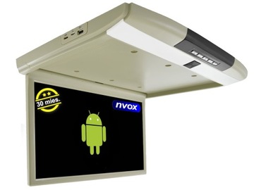 Monitor samochodowy podwieszany android 17 cali FullHD