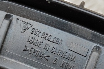 PORSCHE 911 992 GT3 POUZDRO SKŘÍŇKY RADIÁTORU MATRIX PLASTOVÁ 99282009