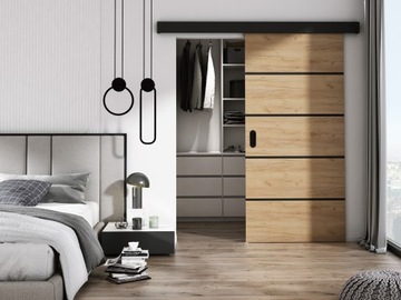 РАЗДВИЖНЫЕ ДВЕРИ КОМПЛЕКТ РАЗДВИЖНОЙ СИСТЕМЫ BLACK LINE