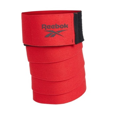 REEBOK TAŚMY WZMACNIAJĄCE KOLANA CZERWONE