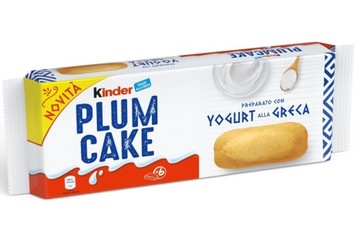 Biszkopty KINDER Ferrero Plum Cake Yoghurt Greca 192g | NA RYNEK WŁOSKI