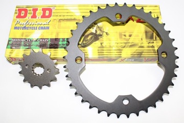 Zestaw Napędowy Zębatki Łańcuch NAPĘD DID JT SUZUKI LTZ 400 MOCNY X-Ring !