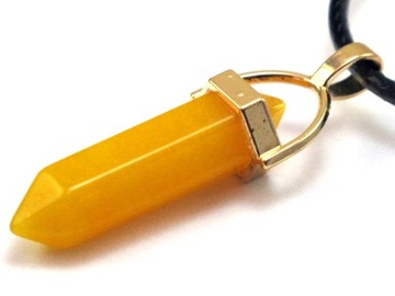 WISIOREK kamień TOPAZ naszyjnik [W1196]
