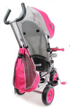 BabyMix Rowerek Wózek OBROTOWY Turbo Trike 360 VIP