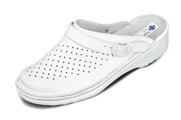 OBUWIE MEDYCZNE skóra buty antypoślizgowe r. 39