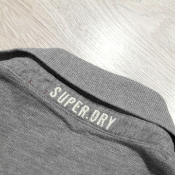 SUPERDRY _ MARKOWA KOSZULKA POLO Z LOGO _ M/L