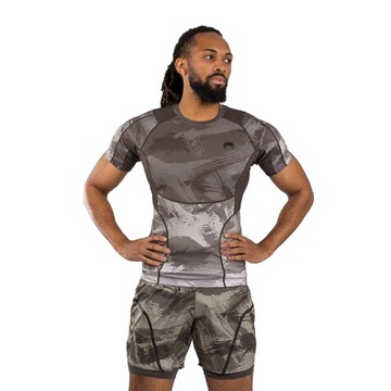 Koszulka męska Venum Electron 3.0 Rashguard sand L