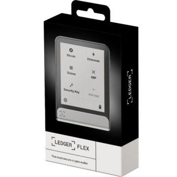 Аппаратный кошелек для криптовалют и NFT, Ledger Flex, безопасное прикосновение
